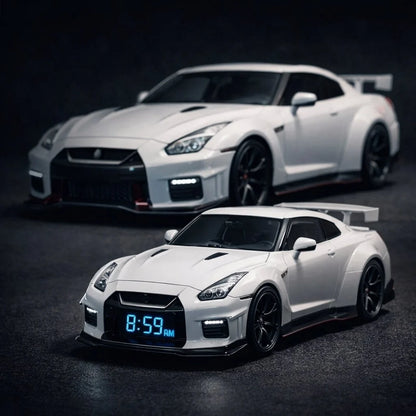 Hypercar Alarm Clock Realistic Engine & Light Effects