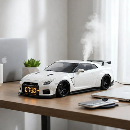Hypercar Alarm Clock Realistic Engine & Light Effects